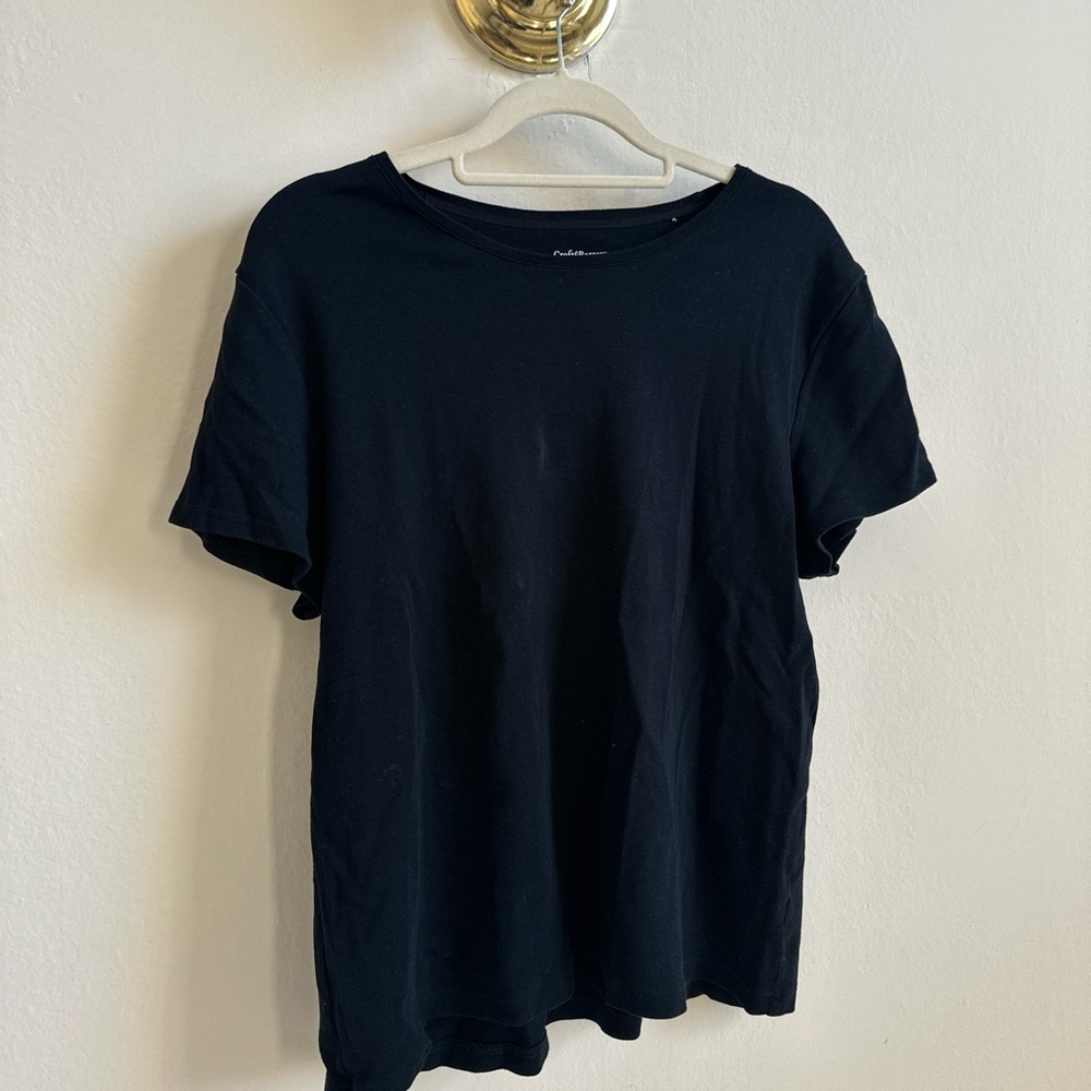 Black soft shirt